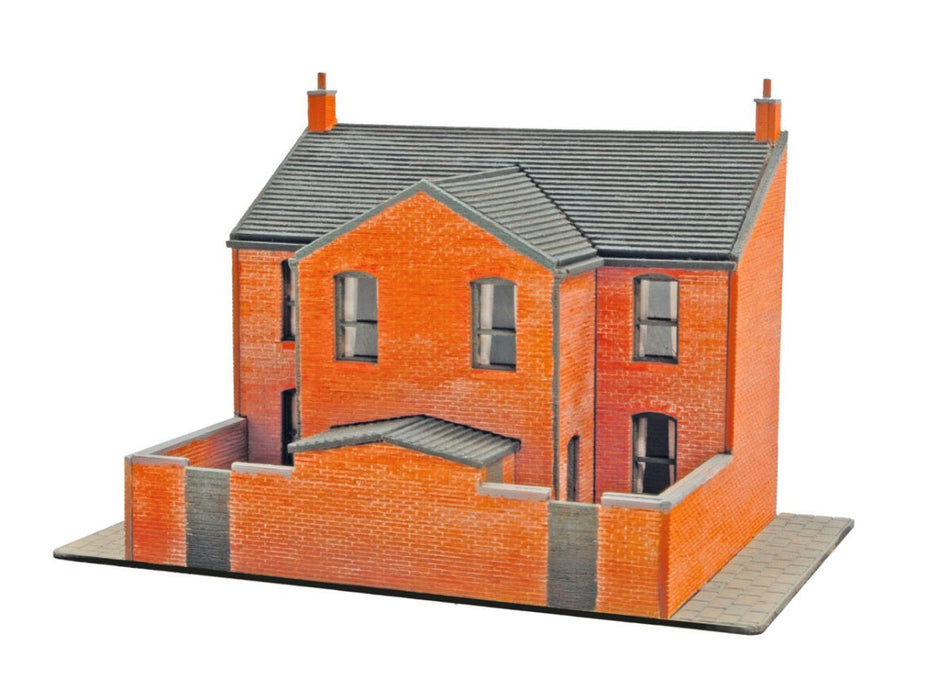 NB307 Peco Victorian House Backs Kit