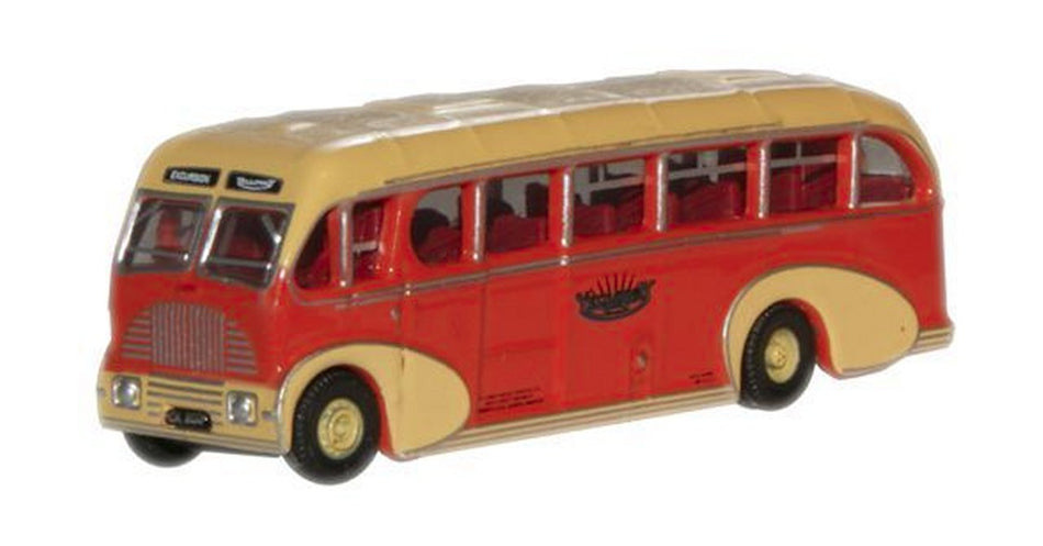 NBS002 Oxford Diecast Burlingham Sunsaloon Yelloway