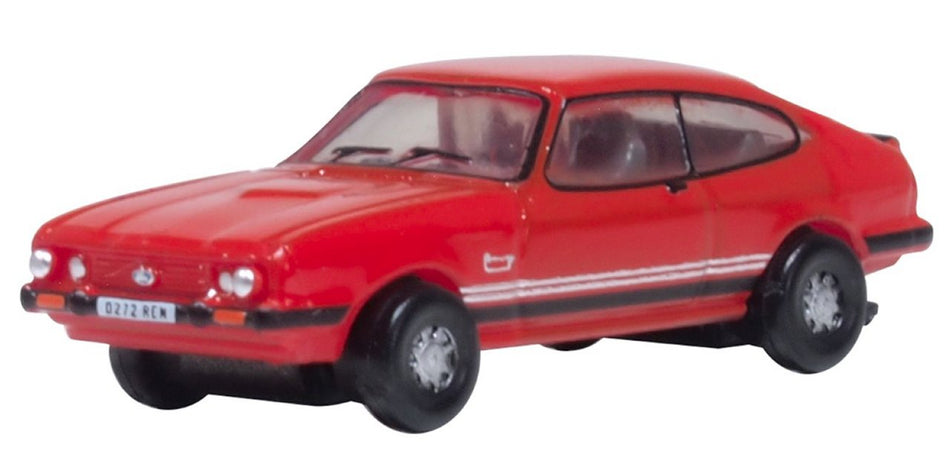 NCAP004 Oxford Diecast Ford Capri Mk3 Sebring Red