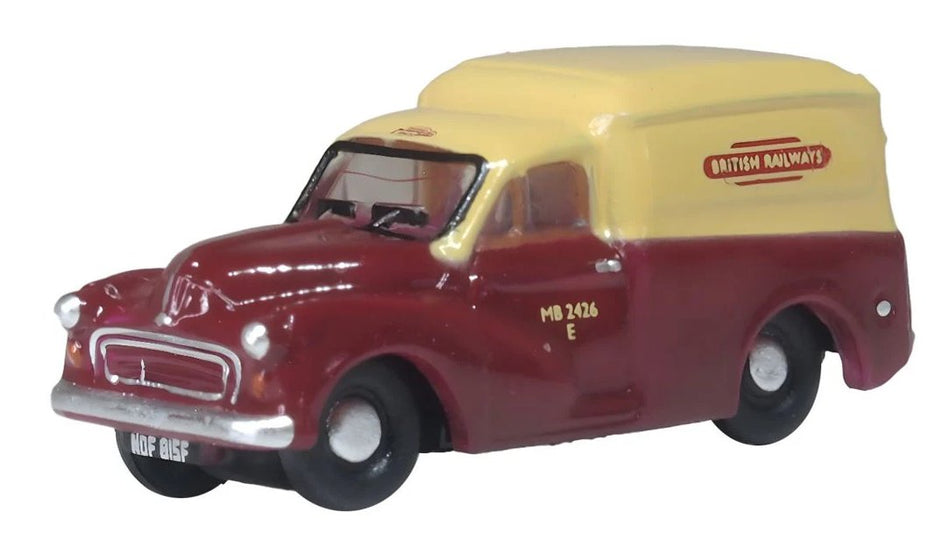 NMM059 Oxford Diecast Morris Minor 1000 Van British Railways