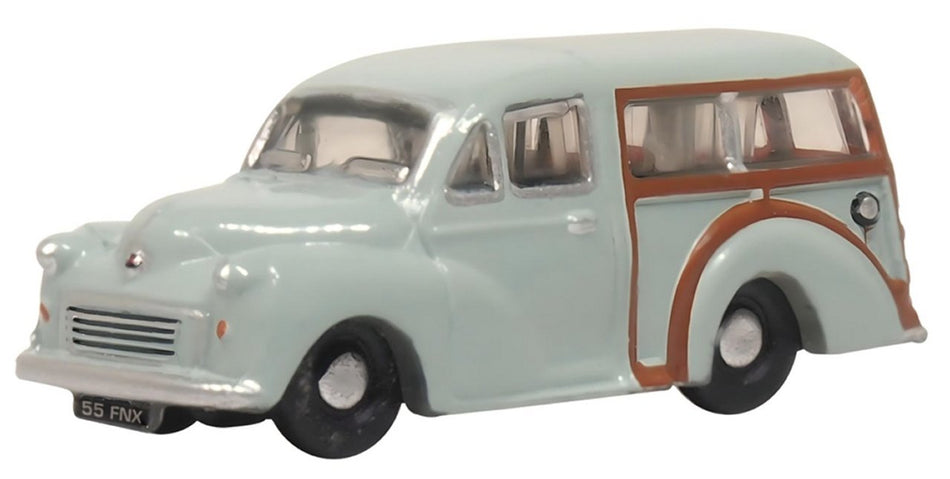 NMMT009 Oxford Diecast Smoke Grey Morris Traveller