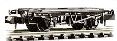 NR121B Peco 10ft Wheelbase goods brake chassis kit