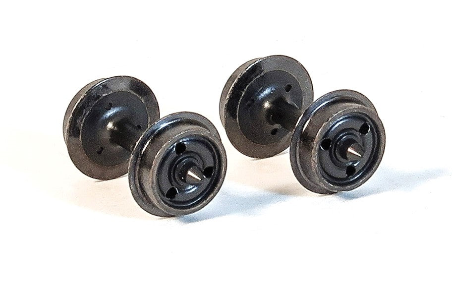NR142 Peco 3 Hole Disc Wheels - Pack 40 axles
