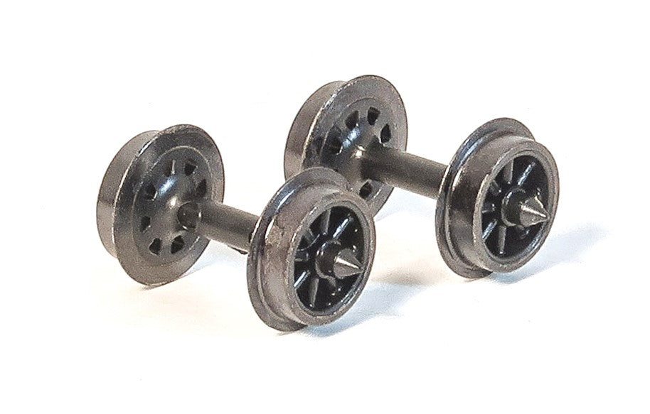 NR134 Peco Spoked Wheels - Pack 8 axles