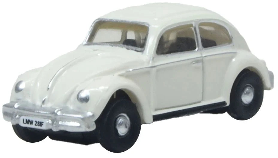 NVWB008 Oxford Diecast Volkswagen Beetle White (Abbey Road)