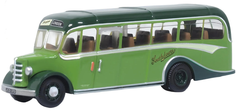 120OB002 Oxford Diecast Bedford OB Coach Southdown