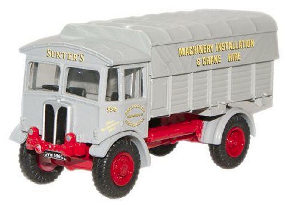 76AEC003 Oxford Diecast AEC Matador Lorry Sunters