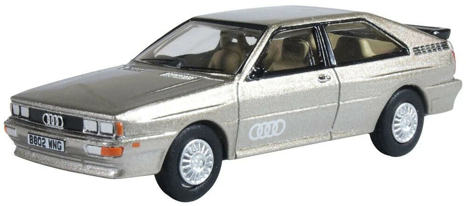 76AQ003 Oxford Diecast Audi Quattro Metallic Sable Brown