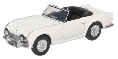 76TR4003 Oxford Diecast Triumph TR4 New White