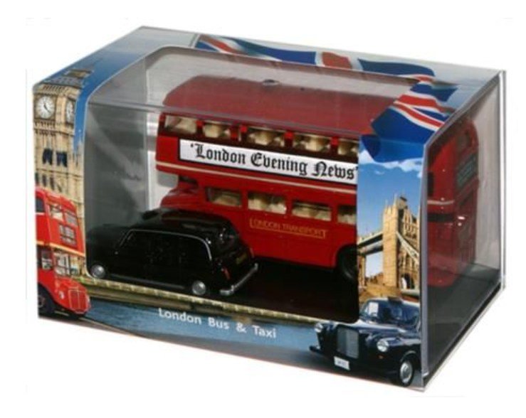 LD004 Oxford Diecast Routemaster Bus with Taxi