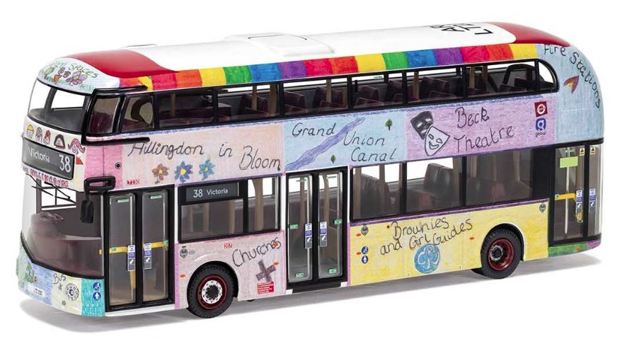 OM46632B Corgi New Routemaster - Arriva London - LTZ 1230