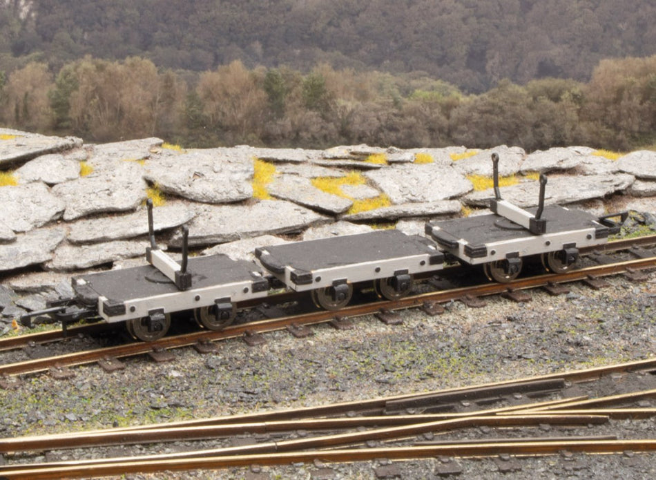 OR163 Peco Bolster Wagons x 3 - Laser Cut Kit