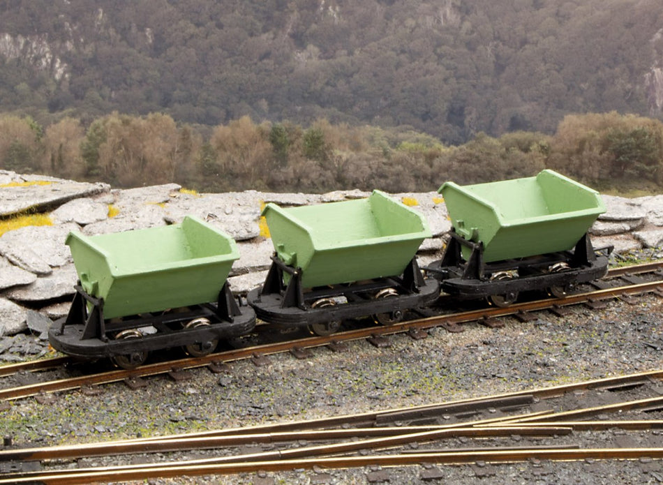 OR165 Peco V Skip Side Tip Wagons Laser Cut Kit