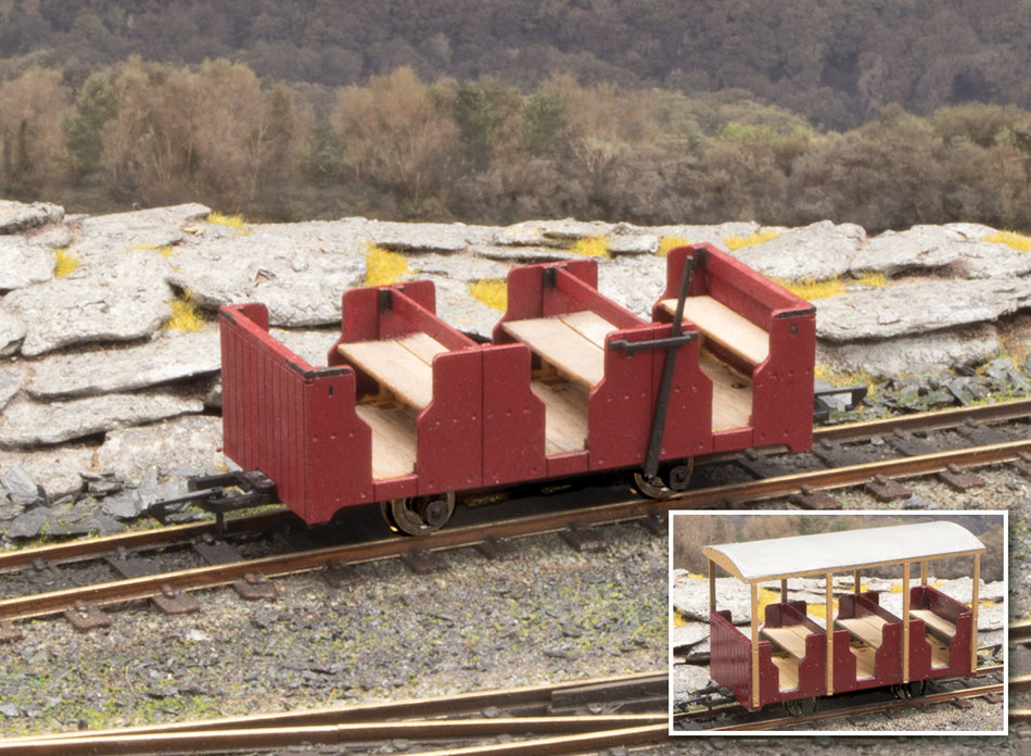 OR166 Peco Workmen's Coach Laser Cut Kit