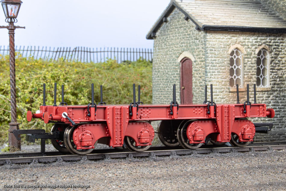 OR76TOT005B Oxford Rail Totem A Wagon Plain Red