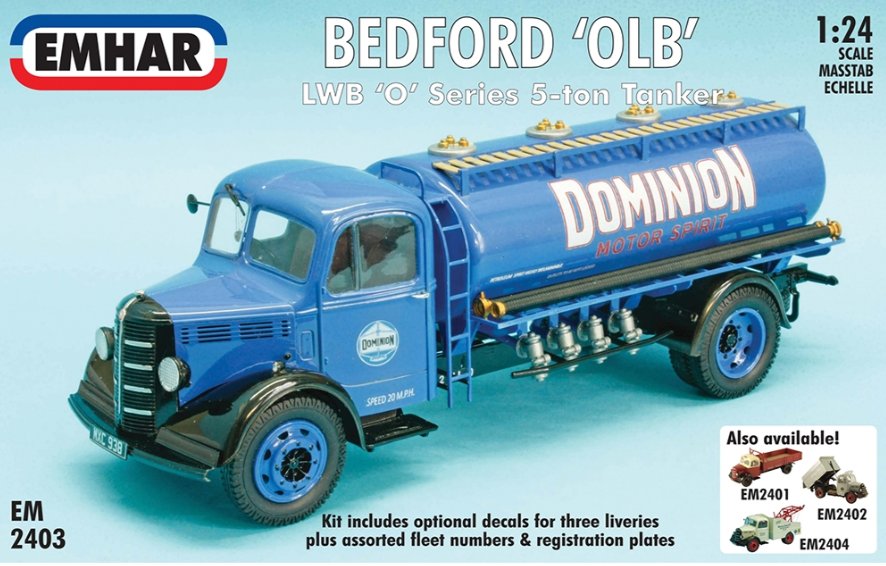 PKEM2403 Emhar Bedford O Series LWB Tanker Truck Kit