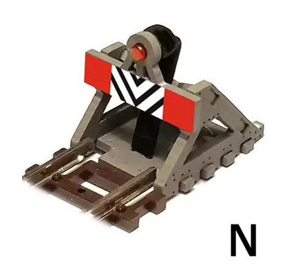 BF-N-02 Proses Buffer Stop W/Light x2