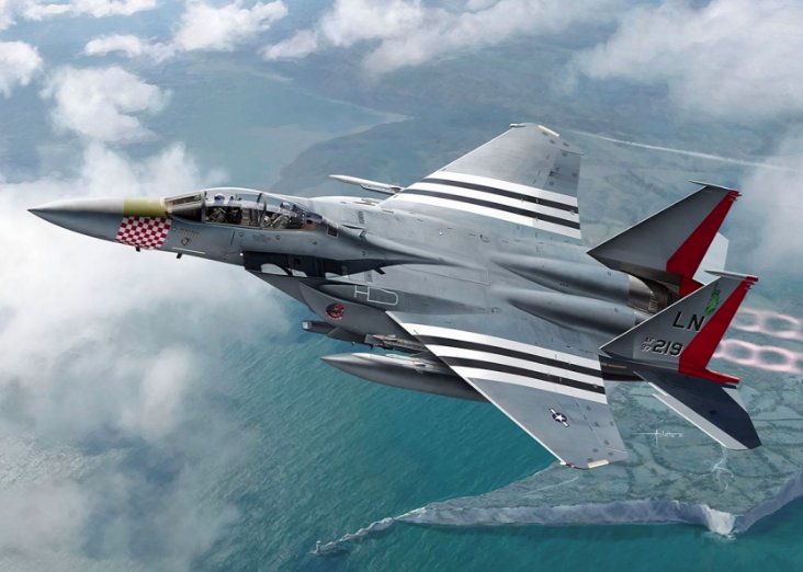 PKAY12568 Academy F-15E D-Day 75th Anniversary