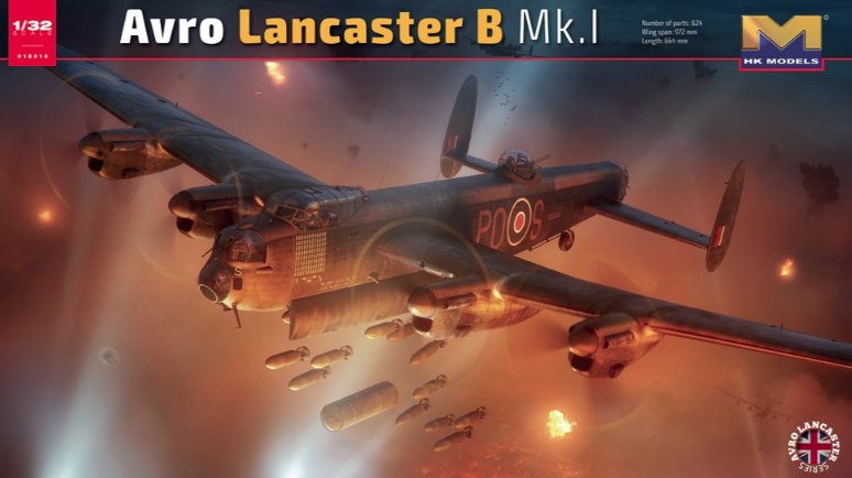 PKHK01E10 HK Models Avro Lancaster Mk I S-Sugar