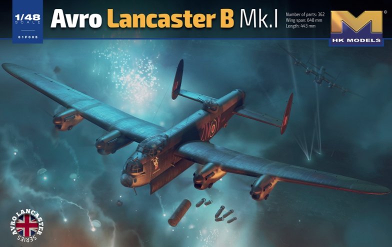 PKHK01F005 HK Models Avro Lancaster B Mk1