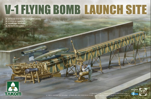 PKTAK02152 Takom German Air Force V-1 Flying Bomb Launch Site
