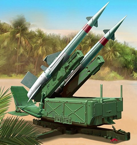 PKTM02353 Trumpeter Soviet 5P71 Launcher w/ 5V27 Missile