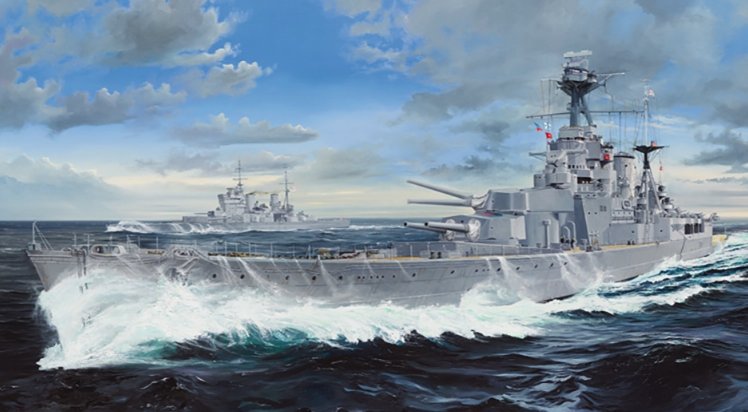 PKTM03710 Trumpeter HMS Hood 1941