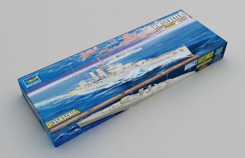PKTM05350 Trumpeter HMS Exeter 1:350 Scale Kit