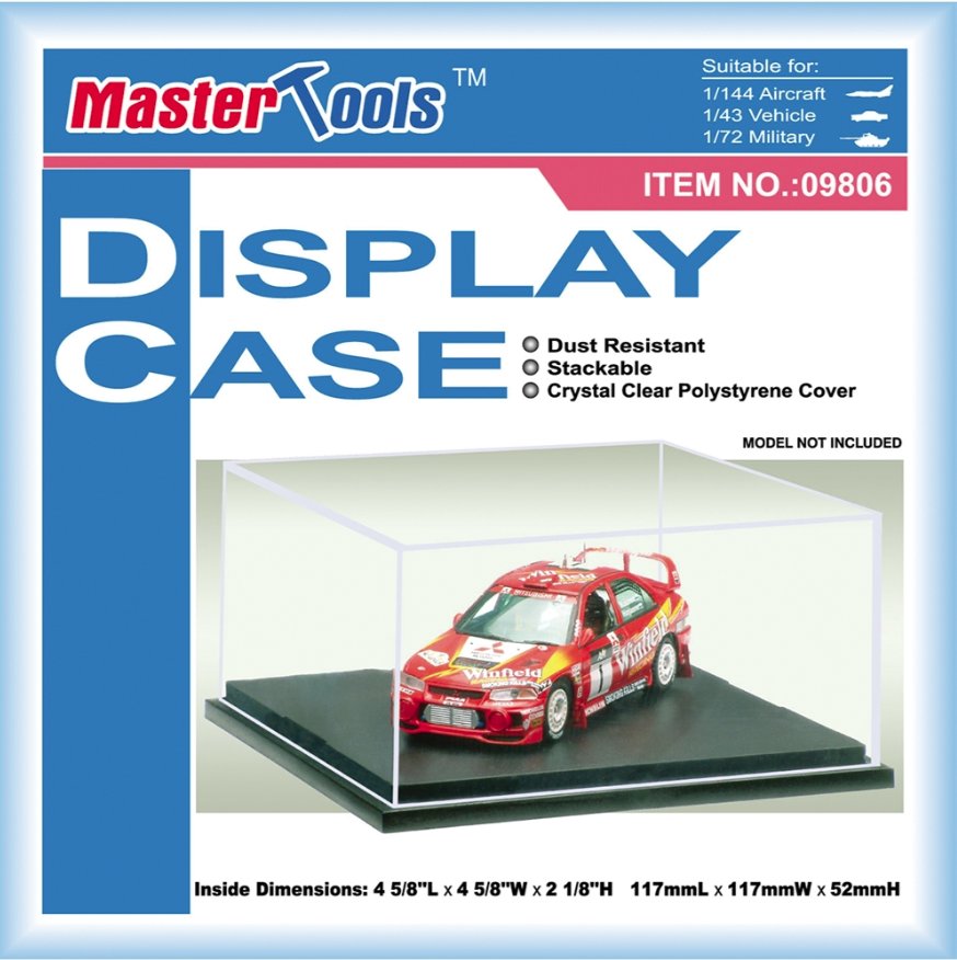 PKTM09806 Trumpeter Display Case 117 x 117 x 52mm