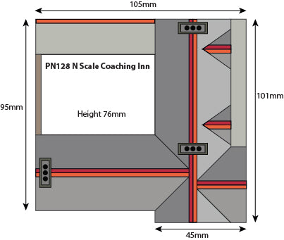 PN128 Metcalfe Coaching Inn Card Kit