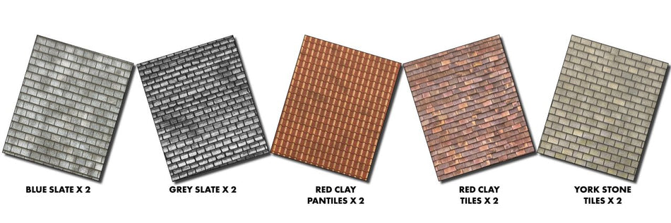 PN905 Metcalfe Roofing Tiles Card Sheets