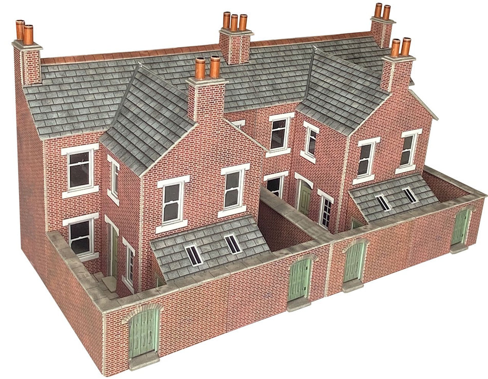 PO304 Metcalfe Terraced House Backs Red Brick