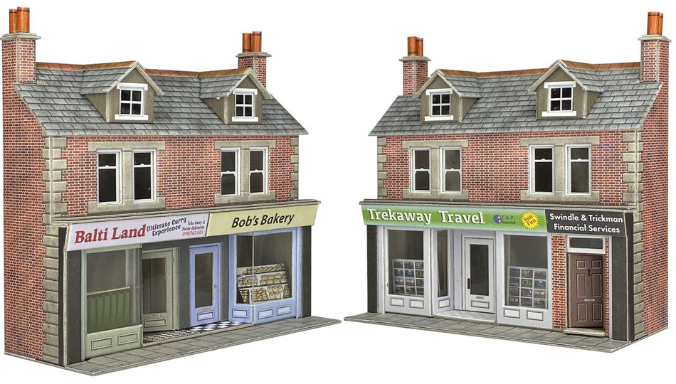 PO306 Metcalfe Shop Fronts Red Brick
