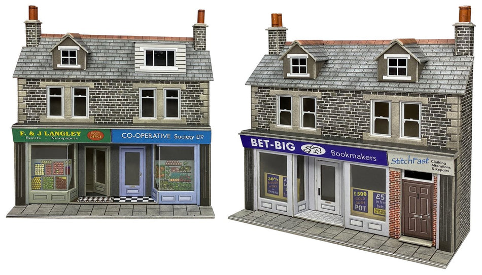 PO307 Metcalfe Shop Fronts Stone - Card Kit