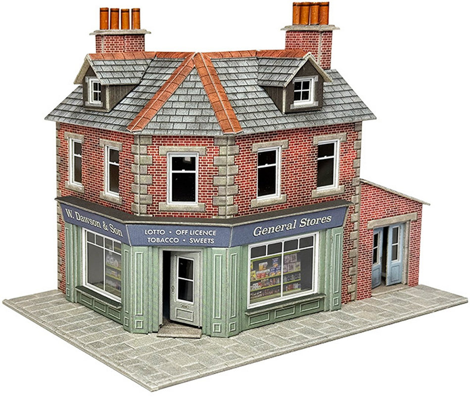 PO308 Metcalfe Corner Shop / Pub - Red Brick