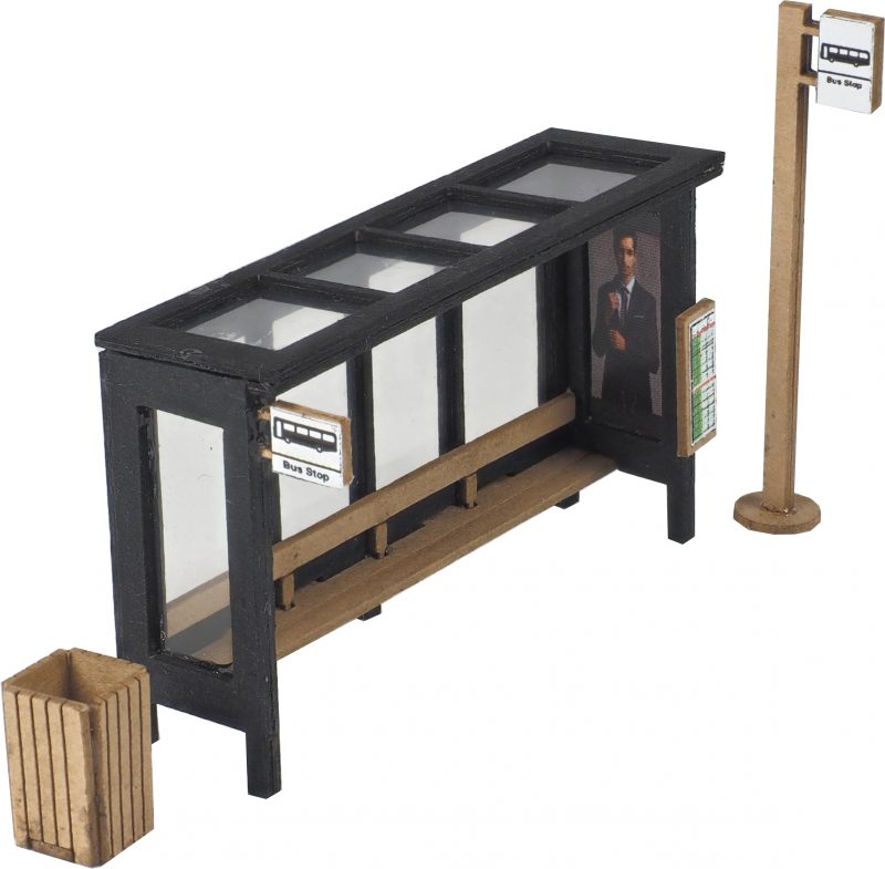 PO525 Metcalfe Bus Stop Card Kit