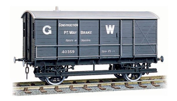 PS602 Parkside by Peco GWR Permanent Way Brake Van Kit - W602