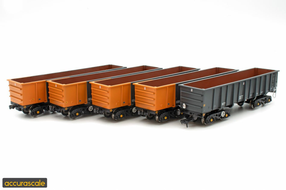 ACC2967 Accurascale PTA 5 Wagon Pack - BSc Consett/Teesside