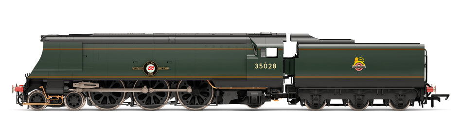 R30472SS Hornby BR Merchant Navy - Late BR Green - 35028 Clan Li