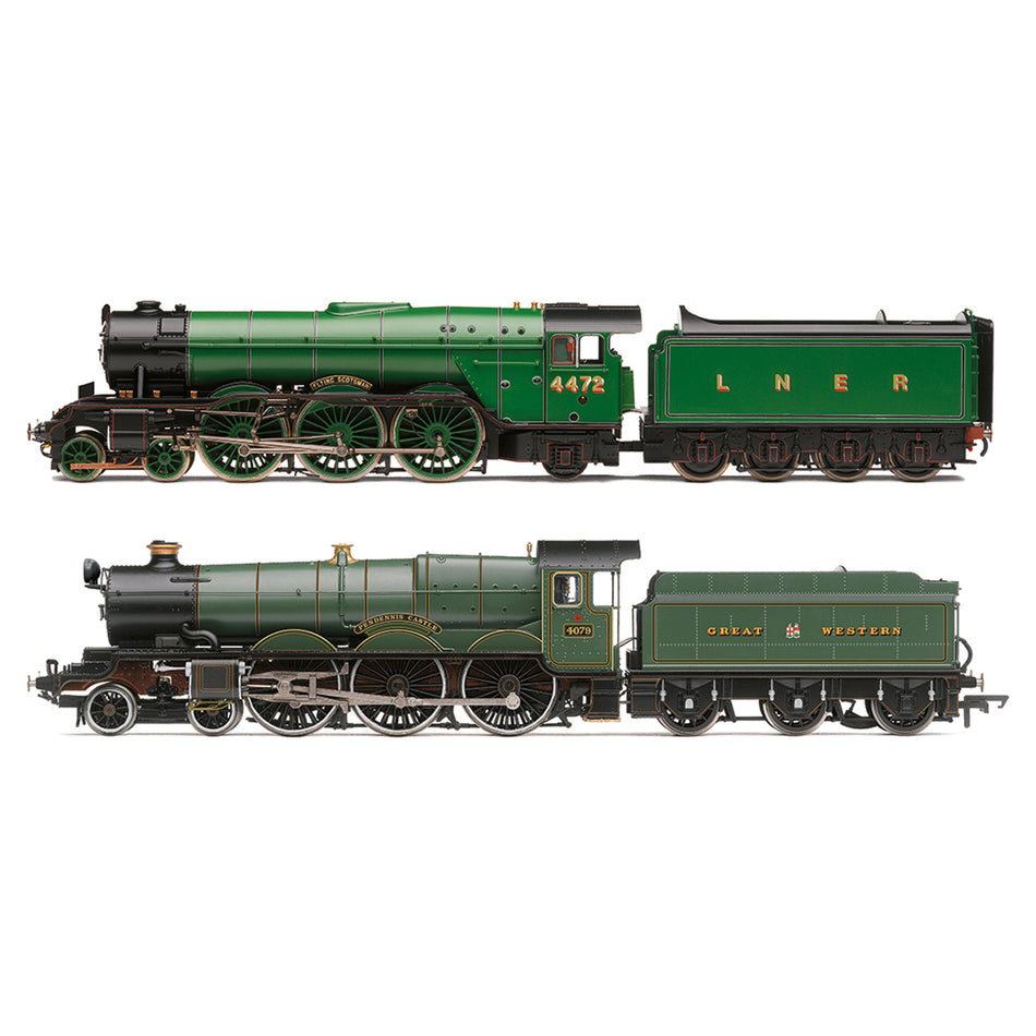 R30465 Hornby LNER Flying Scotsman & BR Pendennis Castle in Aust
