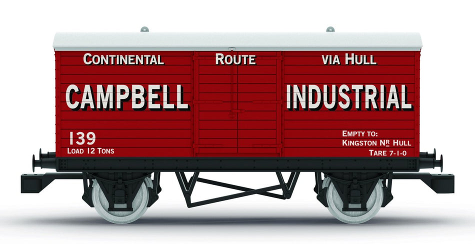 R60272 Hornby Railroad Campbell Industrail Closed Van