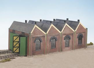 CK12 Wills Two Road Engine Shed Kit