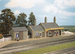 CK17 Wills Stone Station Building Kit