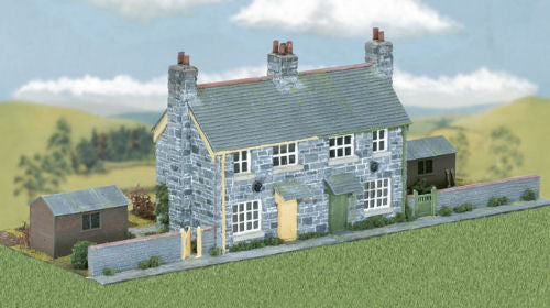 CK21 Wills Craftsman Semi-Detached Stone Cottages Kit