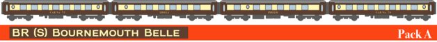 RT-KP-BR-245A Revolution Trains All-steel K-type Pullman - Bourn