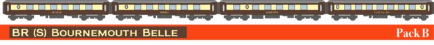 RT-KP-BR-246B Revolution Trains All-steel K-type Pullman - Bourn