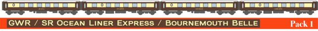 RT-KP-GWR-SR-243A Revolution Trains All-steel K-type Pullman - G