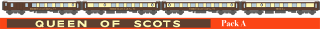 RT-KP-QOS-241A Revolution Trains All-steel K-type Pullman - Quee