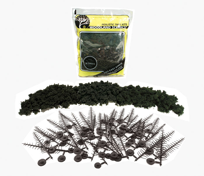 TR1113 Woodland Scenics Realistic Tree Kit