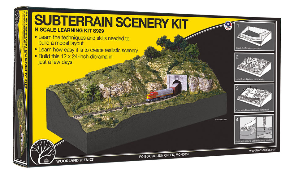S929 Woodland Scenics SubTerrain Scenery Kit